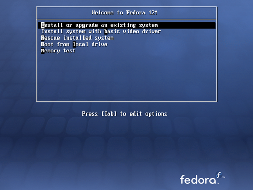 01 Welcome to Fedora 12!
